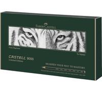 Faber-Castell Ensemble de 9000 débutants à maîtres, édition limitée, art, dessin, croquis, graphique, mat, outils professionnels et amateurs d'artistes, art au crayon, ombrage, fournitures de dessin