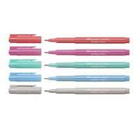 Faber-Castell Faber-Castell Fineliner Broadpen Pastell, Apricot Noir