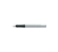 Faber-Castell Stylo-Plume Grip 2011 Pointe M Argent