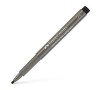 Faber-Castell 167574 - Crayon à encre de Chine Pitt Artist Pen Calligraphy, 2,5 mm, vert oxyde de chrome émoussé, vert, 1 pièce