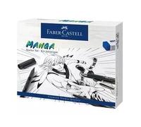 FABER-CASTELL Feutre PITT artist pen, kit de démarrage Manga