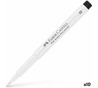 Faber-Castell Feutres Pitt Artist Blanc (10 Unités)