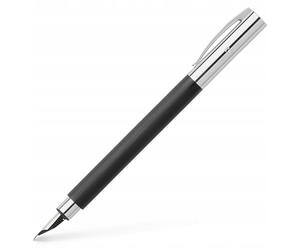 FABER-CASTELL Füller Ambition Edelharz schwarz F