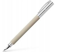 FABER-CASTELL Füller Ambition OpArt White Sand F