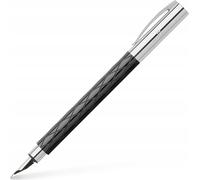 FABER-CASTELL Füller Ambition Rhombus schwarz M