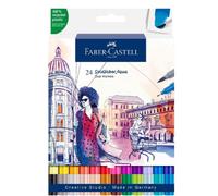 Faber-Castell 164624 FABER-CASTELL Marqueur aquarelle GOLDFABER, étui de 24 pièces