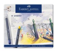 Faber-Castell Boîte en métal de 48 crayons de couleur