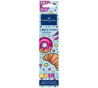 FABER-CASTELL - Goldfaber Sketch Marker Bold & Easy, 4 couleurs | Marqueurs à alcool à séchage rapide pour le Cozy Coloring, le style Kawaii et les moments de créativité