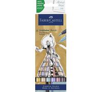 FABER-CASTELL Marqueur Sketch GOLDFABER, étui de 6 Fashion