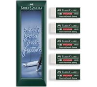 Faber-Castell Gomme blanche 7081N sans PVC | Gomme douce, propre, sans traces, non toxique pour l'école, le bureau et l'art - dans un emballage enveloppe (5)