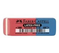 Faber-Castell Gomme combinée en caoutchouc 7070-40, rouge