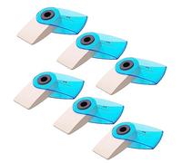 FABER-CASTELL - Gommes Sleeve Mini, lot de 6 | Pas de choix de couleur possible - Gommes compactes pour un effacement propre et sans traces