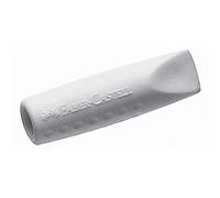 Faber-Castell Gomme capuchon GRIP 2001 – gris, 2 pièces