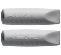 Faber-Castell Grip 2001 Capuchon/gomme Blanc Lot de 5 (Import Royaume Uni)