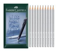 Faber-Castell Grip 2001 Lot de 10 crayons triangulaires en graphite (HB)