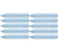 Faber-Castell Grip 2001 Lot de 10 gommes triangulaires Bleu ciel