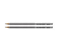 Faber-Castell Grip 2001 Lot de 2 crayons à papier 2B