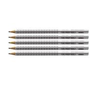 Faber-Castell Grip 2001 Lot de 5 crayons à papier
