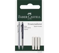 Faber-Castell Grip 2011 Porte-mines 131597 Recharges pour Effaceur, Lot de 3)