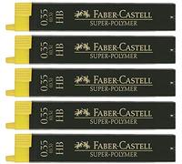 Faber Castell High polymère feinminen, 5x, 0.35HB, 1