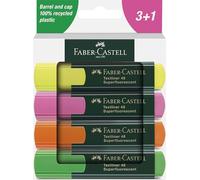 FABER-CASTELL Surligneur TEXTLINER 48, étui de 4