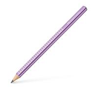 Faber-Castell Jumbo Sparkle Crayon graphite Violet métallisé