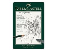 Faber-Castell Set de crayons Pitt Graphite Boîte métal de 11 Multicolor