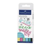 Faber-Castell Lot 6 Feutres Pitt Artist Pen - Pastel