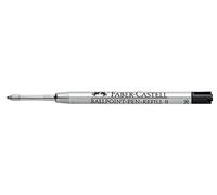 Faber-Castell Recharge pour stylo à bille Grand volume M Pointe moyenne Noir