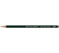 FABER-CASTELL Lot de 3 Crayons papier 9000 hexagonal mine 2mm 5B