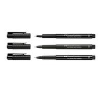 Faber-Castell Feutre PITT artist pen – pointe superfine 0,1 mm Noir