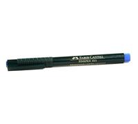 FABER-CASTELL Lot de 3 Feutres extra-fin Finepen 1511 pointe 0,4 mm Bleu