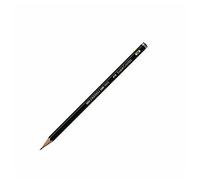 FABER-CASTELL Lot de 6 Crayons papier 9000 hexagonal mine 2mm 3B