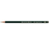 FABER-CASTELL Lot de 6 Crayons papier 9000 hexagonal mine 2mm 4B