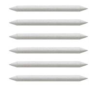 Faber-Castell Lot De 6 Estompes 9125 Pour Frotter Ou Corriger Les Traits De Crayons Pastel Et Les Craies