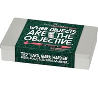 FABER-CASTELL - Lot de marqueurs acryliques Multimark, 16 couleurs | 16 marqueurs acryliques à double pointe, résistants à l'eau et à séchage rapide