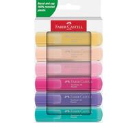 Faber-Castell Surligneur TEXTLINER 46 Pastel, étui de 6
