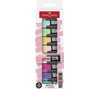 Faber-Castell Mini-surligneur TXTLNR Pastel, étui de 8