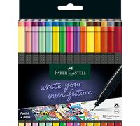 FABER-CASTELL Feutre pointe fine GRIP FINEPEN, étui de 30