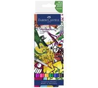 FABER-CASTELL Marqueur aquarelle GOLDFABER, étui Graffitis