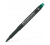 FABER-CASTELL Marqueur CD/DVD MULTIMARK Permanent Pte Moyenne Vert