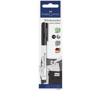 FABER-CASTELL Marqueur pour tissu, noir, sur carte blister