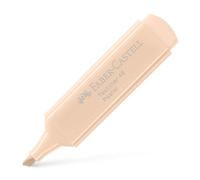 Faber-Castell Marqueur Textliner 1546 - Vanille Douce Pastel, Pointe Biseautée Durable, 3 Largeurs (1, 2 et 5 mm), 100 % Recyclé, Idéal pour Papiers Conventionnels