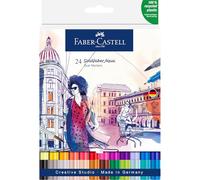 Faber-Castell 164624 FABER-CASTELL Marqueur aquarelle GOLDFABER, étui de 24 pièces