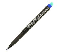 FABER-CASTELL - Marqueurs Multimark Permanent F, 8 couleurs | Encre permanente pour films, CD, verre, plastique et métal