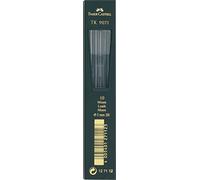 Faber-Castell Mines TK 9071 - 2 mm - 2H - noir profond - 10 pièces