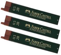 Faber-Castell Mines fines dans un étui (,5 mm 2B (36 mines))