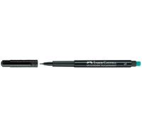 Faber-Castell Multimark Permanent Super Fine Marqueur - Noir (boîte de 10)