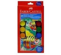 Faber-Castell - Peinture - aquarelle - couleurs assorties (pack de 21) G