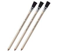 Faber-Castell Perfection Crayon-gomme 3 x 7058b avec brosse.